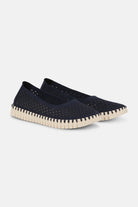 Tulip Ballerina TULIP3579 | Dark Indigo Pearled Ivory | Shoes | Ilse Jacobsen