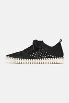 Tulip Sneakers TULIP4275 | Black Pearled Ivory | Shoes | Ilse Jacobsen