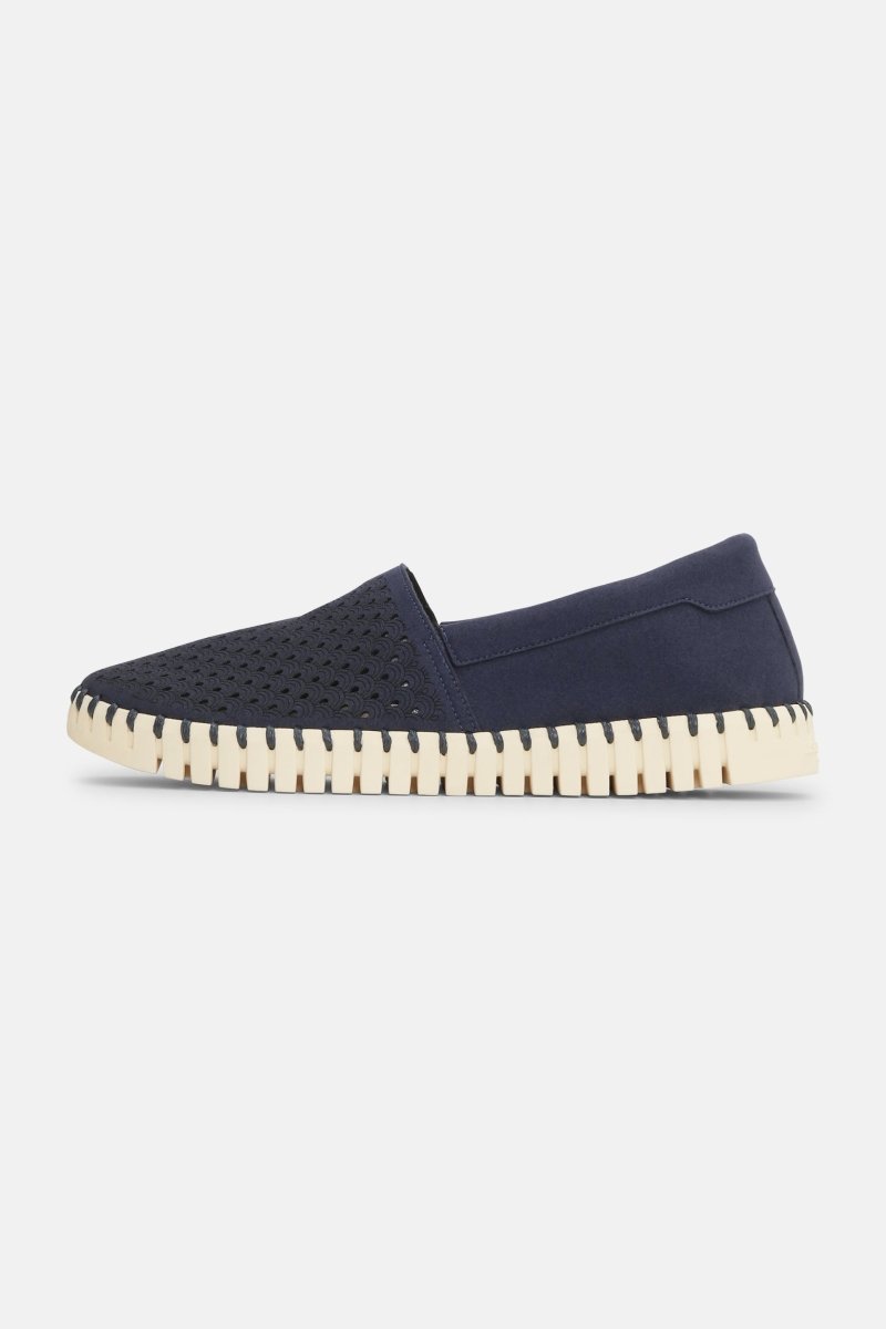 Tulip Espadrille TULIP3483 | Dark Indigo Pearled Ivory | Shoes | Ilse Jacobsen