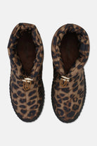 Tulip Gewatteerde Enkelboots TULIP6082 | Brown Panthera Print Black | Shoes | Ilse Jacobsen