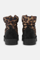 Tulip Gewatteerde Enkelboots TULIP6082 | Brown Panthera Print Black | Shoes | Ilse Jacobsen