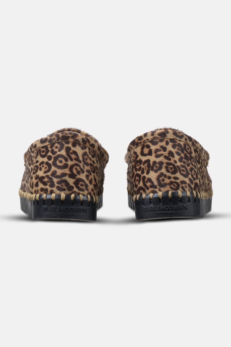 Tulip loafer met luipaardprint TULIP3222 | Animal Black | Shoes | Ilse Jacobsen