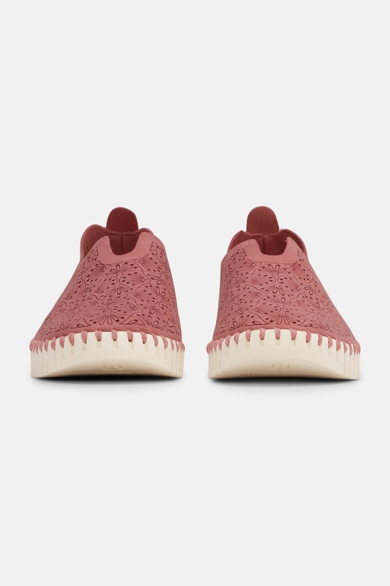 Tulip Organic Print Instapper TULIP3485 | Rouge Pearled Ivory | Shoes | Ilse Jacobsen