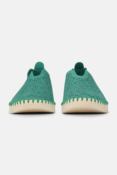 Tulip Organic Print Instapper TULIP3485 | Spruce Pearled Ivory | Shoes | Ilse Jacobsen