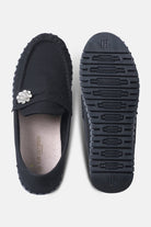 Tulip penny loafer met sleehak TULIP3220 | Black Black - Ilse Jacobsen