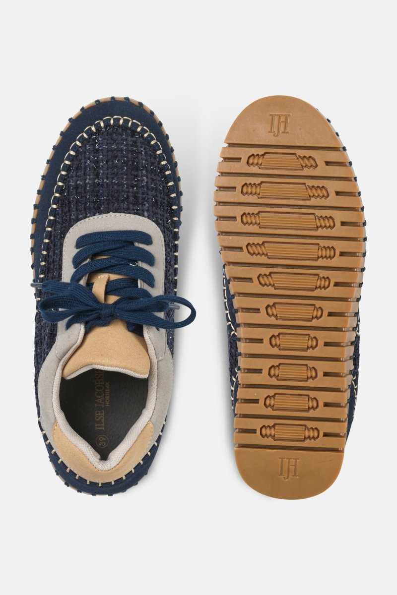 Tulip sneaker TULIP4500 | Dark Indigo Mocca - Ilse Jacobsen