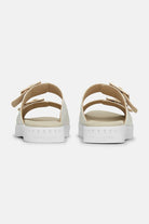 Tulip Verstelbare Sandal TULIP1039 | White Pearled Ivory | Shoes | Ilse Jacobsen
