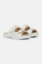 Tulip Verstelbare Sandal TULIP1039 | White Pearled Ivory | Shoes | Ilse Jacobsen