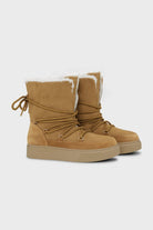 Warme Lage Winterboots COLDY02 | Cashew Natural | Boots | Ilse Jacobsen