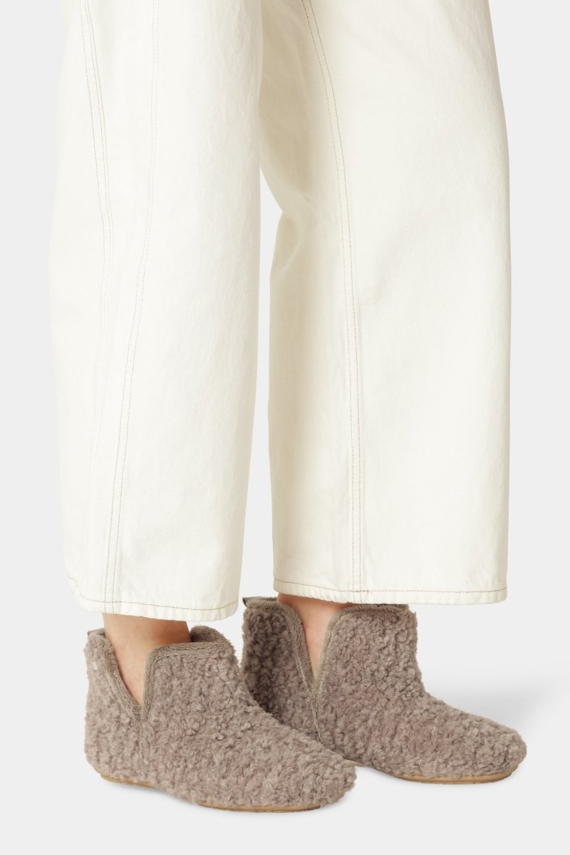 Warme pantoffellaarsjes SNIPPY01 | Atmosphere Wheat | Boots | Ilse Jacobsen