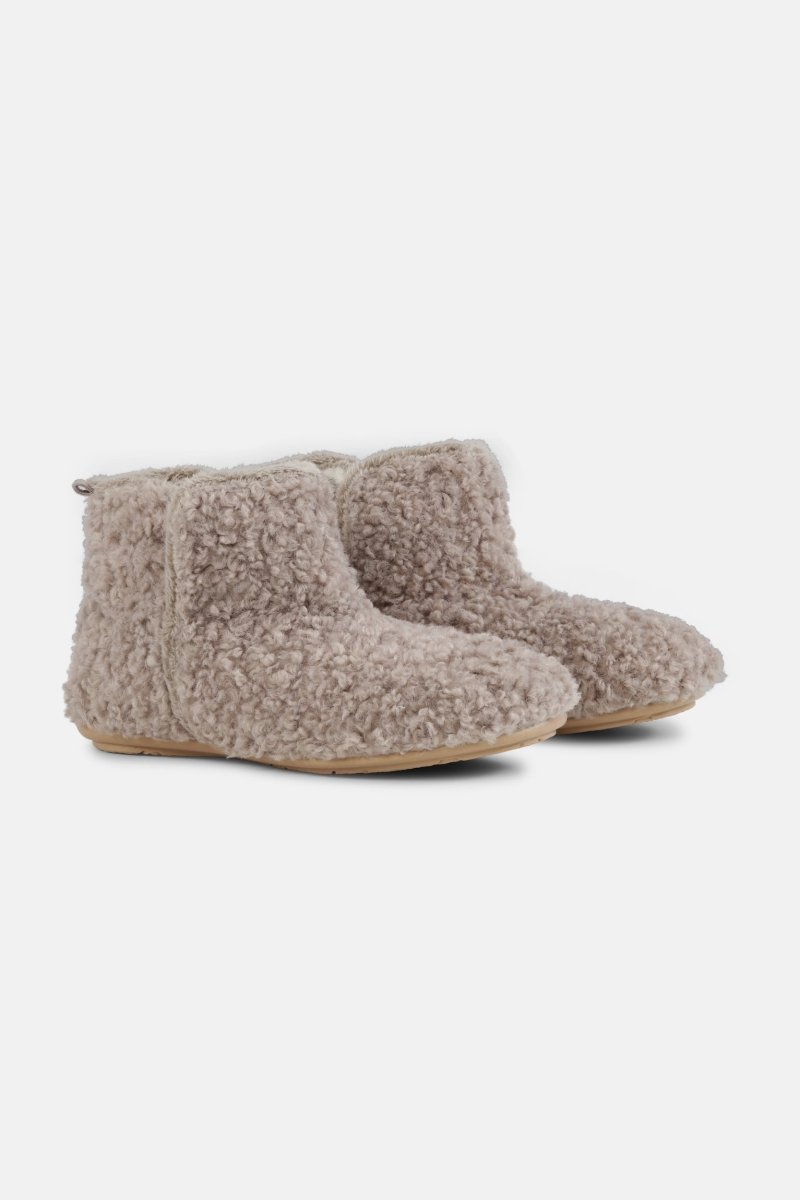 Warme pantoffellaarsjes SNIPPY01 | Atmosphere Wheat | Boots | Ilse Jacobsen