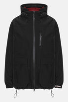 Waterdichte Dons Winterjas TECHRAIN01 | Black | Raincoat | Ilse Jacobsen