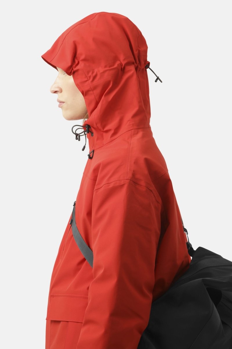 Waterdichte Dons Winterjas TECHRAIN01 | Fire | Raincoat | Ilse Jacobsen