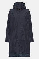 Winterjas RAIN200 | Dark Indigo | Raincoat | Ilse Jacobsen
