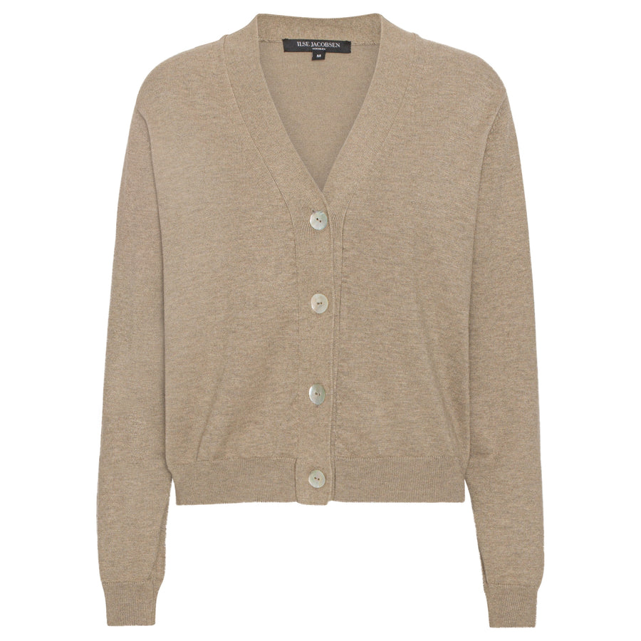 Gebreid vest GWEN4066 - 132 Bleached Sand | Bleached Sand