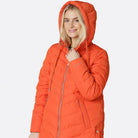 Winterjas PEPPY01 | Warm Orange | Coat | Ilse Jacobsen