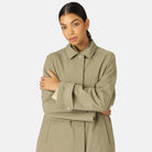 Regenjas RAIN203 | Sage | Raincoat | Ilse Jacobsen